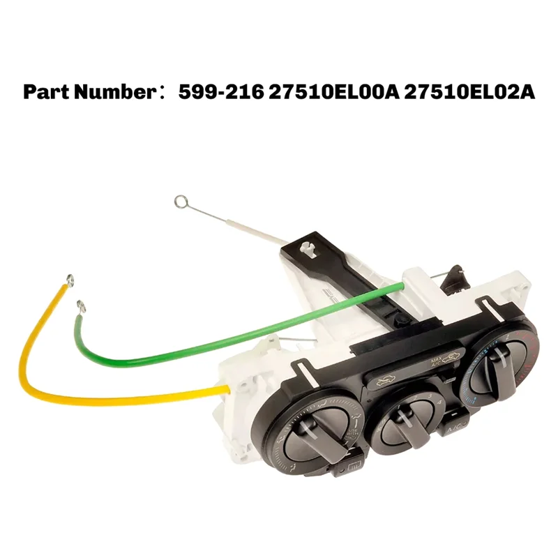 ABKQ-599-216 وحدة التحكم في المناخ 27510EL00A 27510EL02A لنيسان فيرسا 1.6L L4 2010-2011 ، 1.8L L4 2007-2011