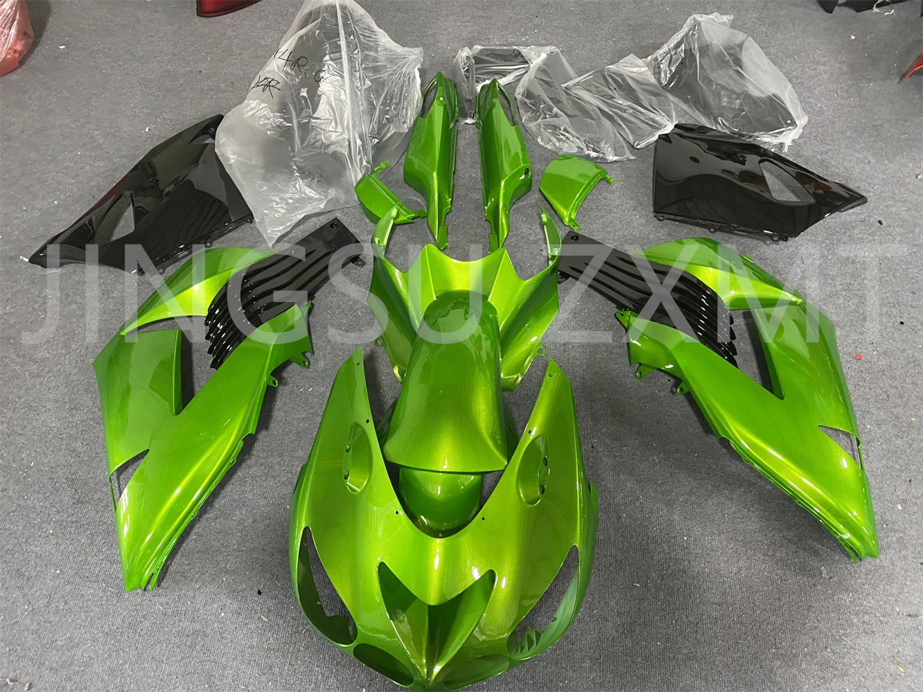 NEW ABS Motorcycle Fairings Kit for Ninja ZX-14R 2006 2007 2008 2009 2010 2011 ZX14R 14r 06 07 08 09 10 11 bodywork fairing set