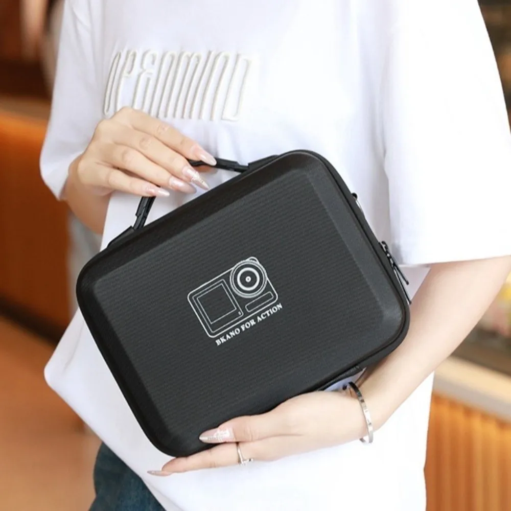 

Shockproof Action Camera Storage Case Waterproof Square Hard Carrying Case Professional Portable Storage Bag Sports Camera