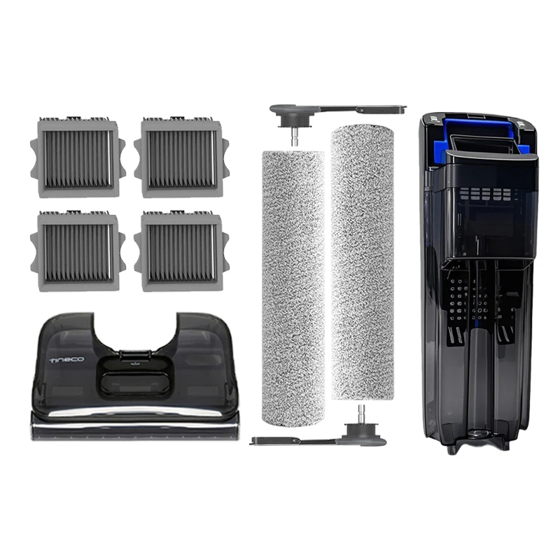 Tineco FLOOR ONE S9 Artist Proウェット＆ドライ掃除機用純正アクセサリー、水タンク、ブラシローラー、HEPAフィルター部品