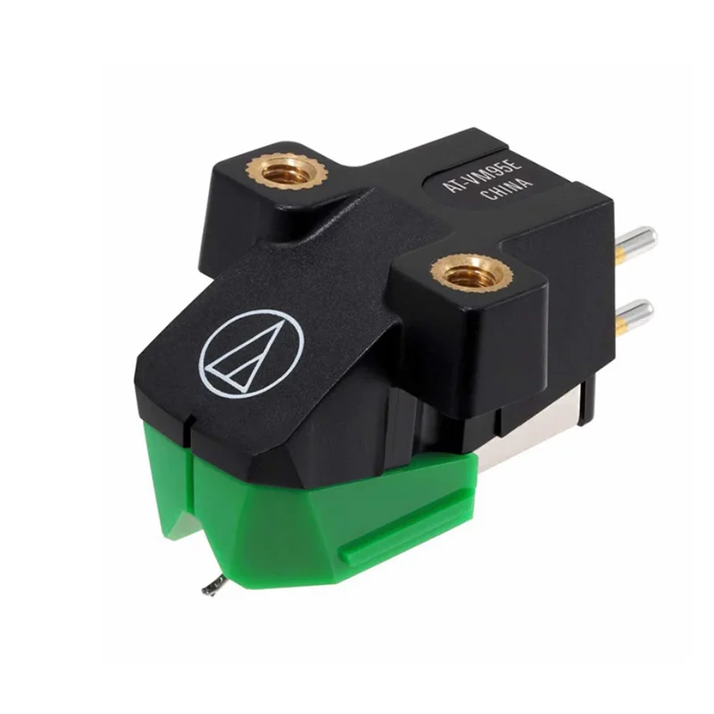 1pcs 100% Original AT-VM95E AT-VM95C Dynamic magnetic MM Stereo Vinyl Upgrade Replaces Cartridge