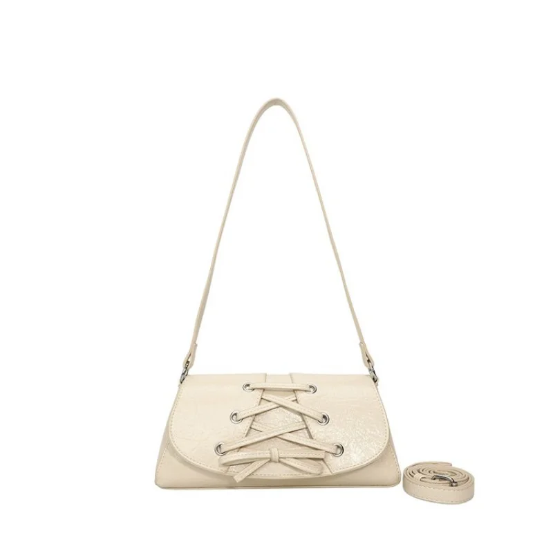 

Classic Elegant Women's Messenger Bag From Luxury Brand, Leather Crossbody Handbag, Famous Designer Shoulder Tote Bag For Ladies