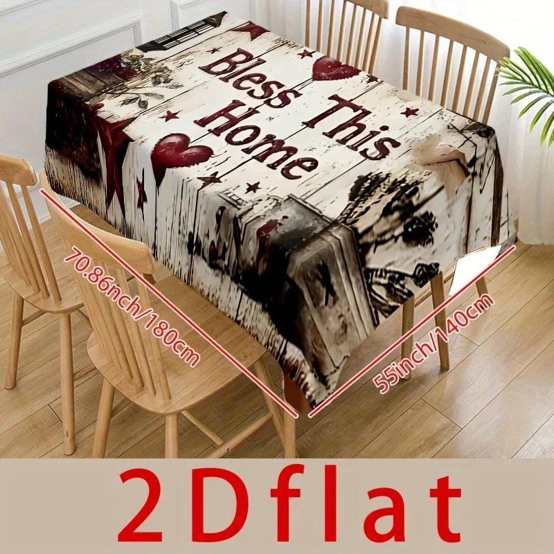 One cozy home decoration tablecloth, 