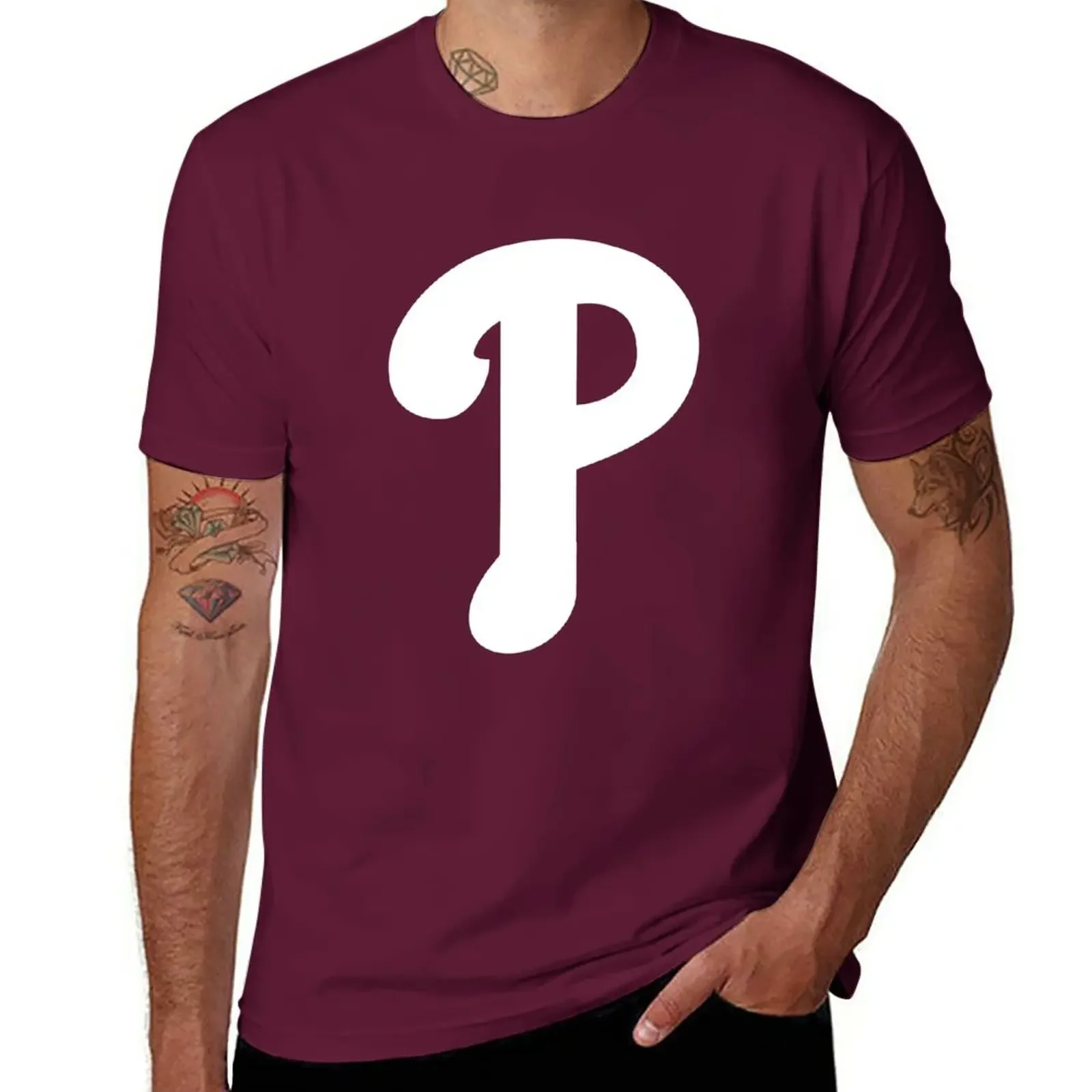 Philly-Philly t-shirt estetyczne ubrania hipisowskie ubrania z krótkim rękawem tee men