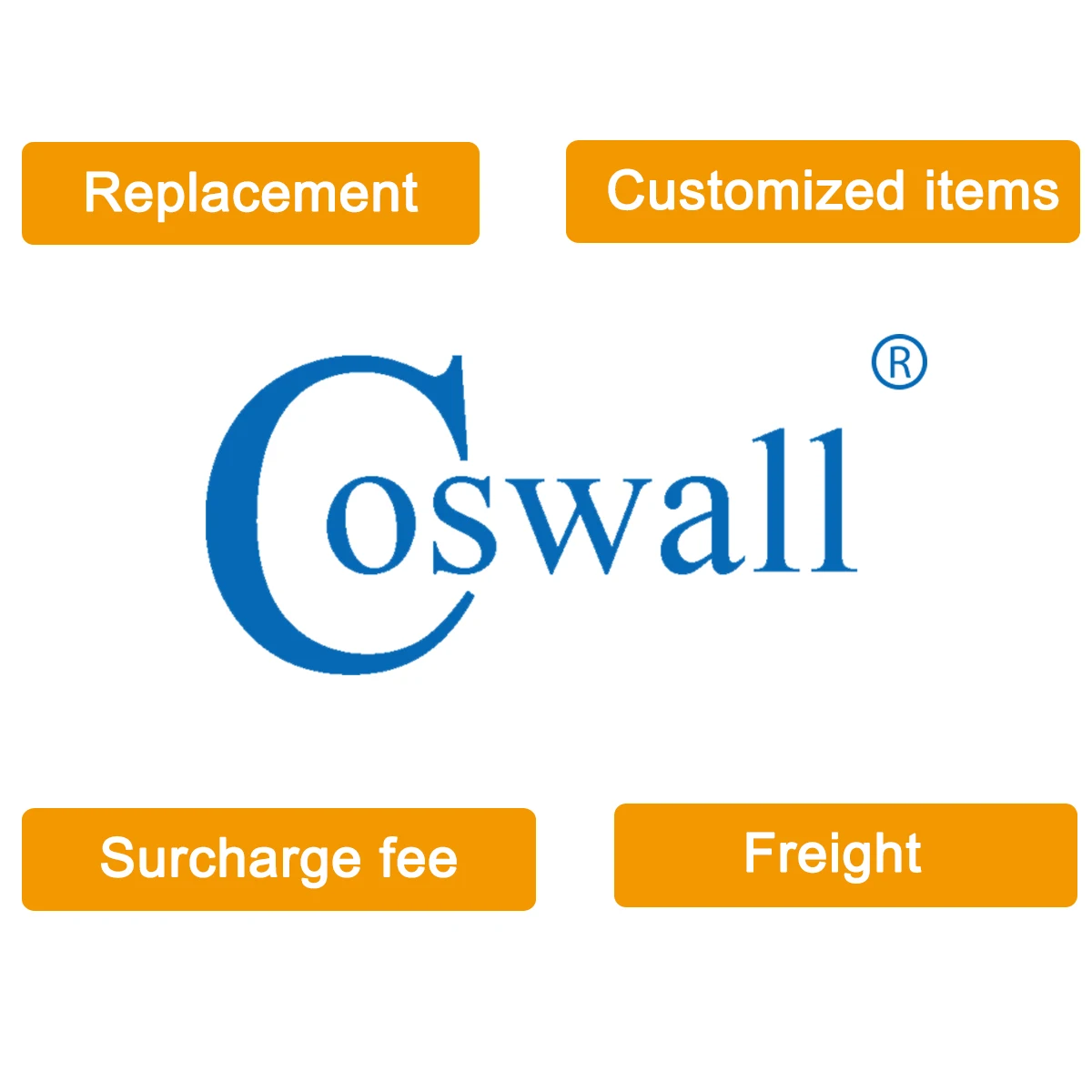 

Special link for replacement & customized items & surcharge fee & freight or price difference