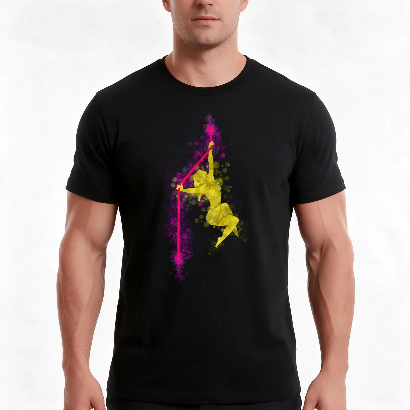 The Aerial Arts - Corde Lisse T-Shirt, Summer Casual Cotton Tee, Oversized Streetwear Tops, Vintage Graphic Print, 100% Cotton