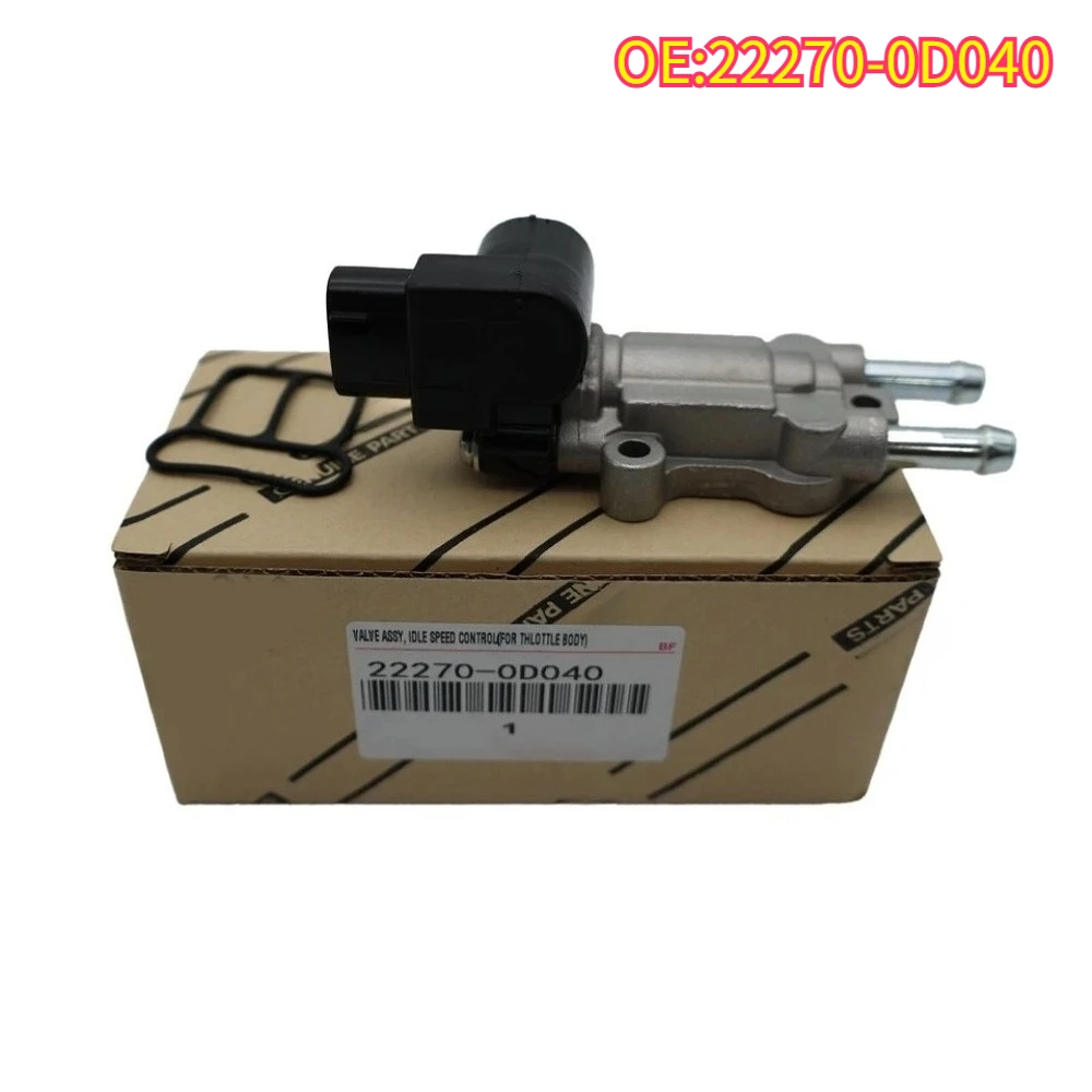 

High quality New For 22270-0D040 Idle Air Control Valve IAC IACV For Toyota Corolla Matrix Pontiac 1.8L 2002~2006 222700D040