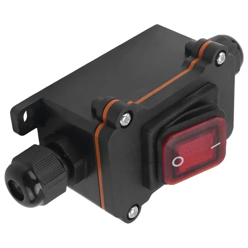 A93Z 1 Piece IP67 Waterproof Inline Switch Smart Switches 12V DC 20A High Current Power Waterproof Switch