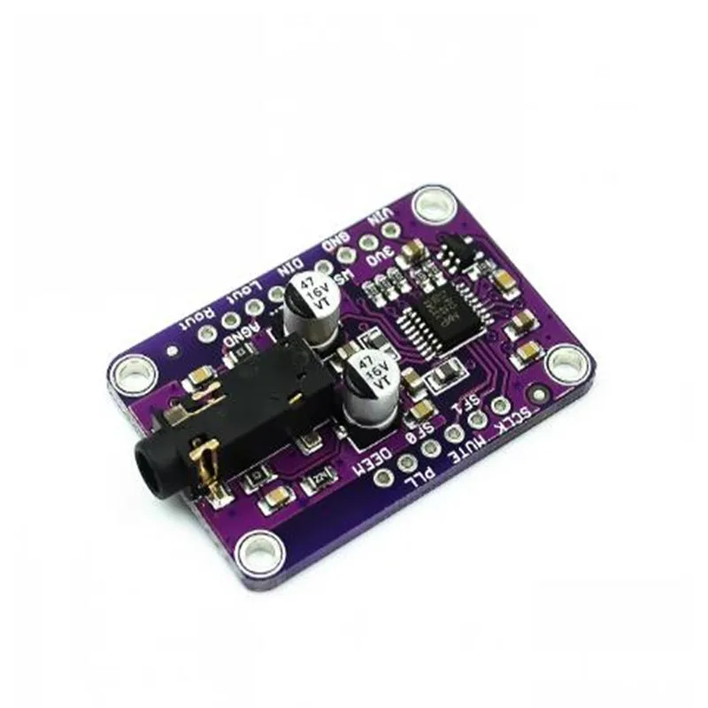 1pcs DAC Module 1334 UDA1334A I2S DAC Audio Stereo Decoder Module Board For Arduino 3.3V - 5V