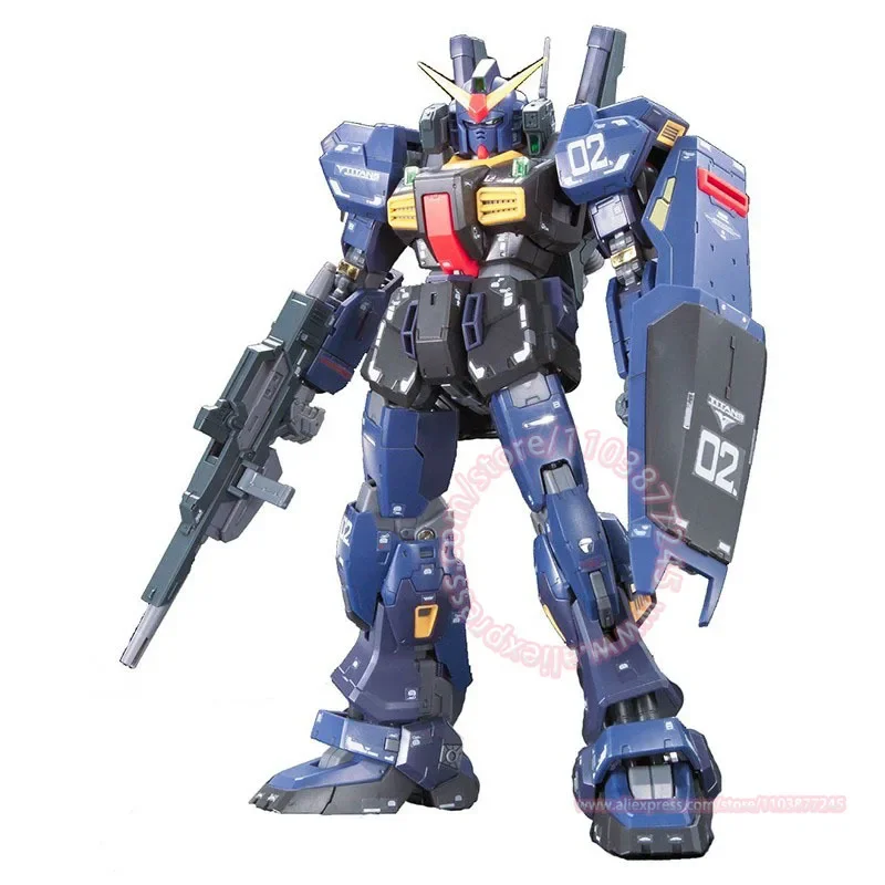 BANDAI RG 07 1/144 GUNDAM Mk-II TITANS PROTOTYPE MOBILE SUIT RX-178 Children's Toy Christmas Gift Assembly Model Peripheral