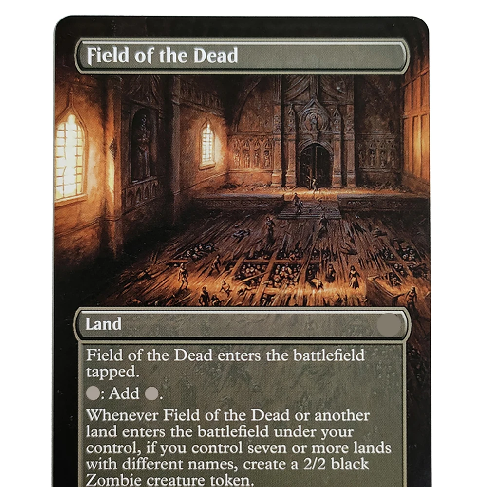 Custom Magical High-Quality SPG Version Cards Collected Company  Sylvan Tutor Underworld Breach Field of the Dead Mana Crypt