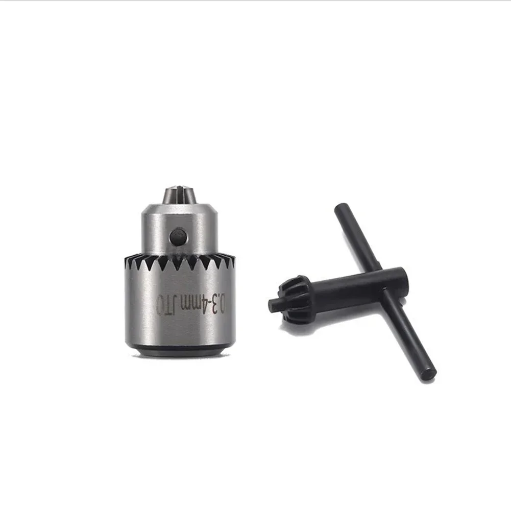 Imagem -02 - Mandril de Broca Micro Motor Faixa de Fixação 0.34 mm Mini Mandril de Broca de Metal Montado Cônico com Chave t e l Conector mm