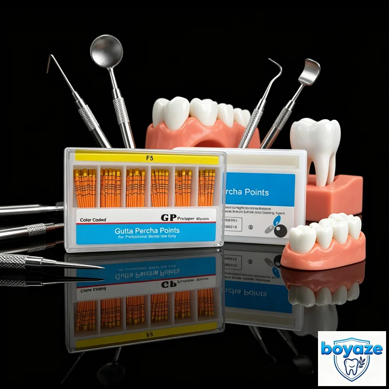 Dental Endodontic Absorbent Paper Points Gutta Percha Points Mixed Sizes Dentist Supplies ConeK/H/R/S/P/NITI/SX-F3 Files 15-40#