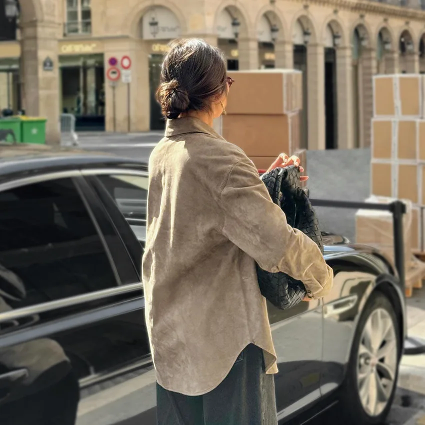 Irt à col polyvalent pour femmes Long Sve mi-long couleur Pure polyvalent irt Ose col irt Sves