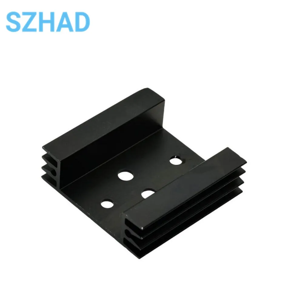 45*45*14mm Heatsink Cooling Fin Radiator Cooler Aluminum Heat Sink for TO-3 Transistor Cooling Accessories TO3 45X45X14mm