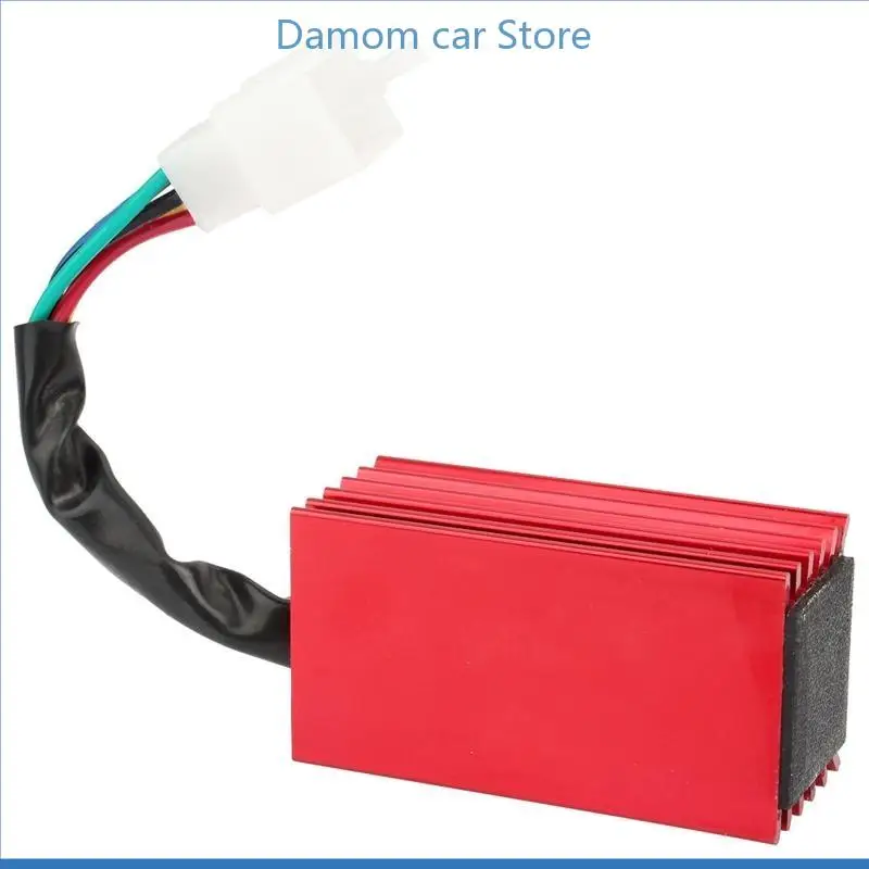 

A2UC Performance Red Coil Pit Bike 50cc 90cc 110cc 125cc 5 Pin Racing CDI Replacement Engine Ignition Parts