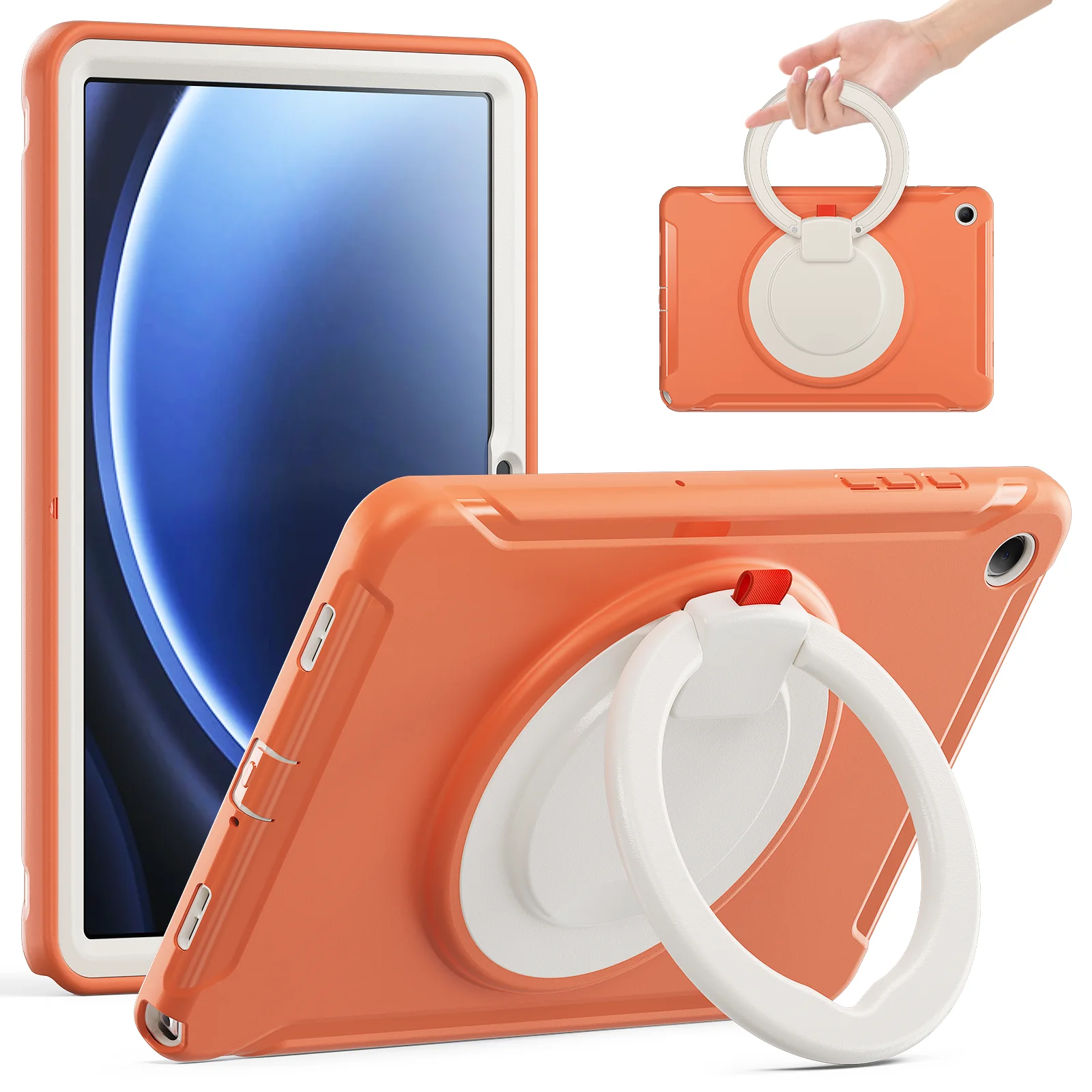 

Чехол для Samsung Tab A9 Plus X210 X216 S6 Lite SM-P620 P625 P613 P610 A8 10.5 X200 X205 A7 10.4 T500 507 509 S5e T720 725 Cover