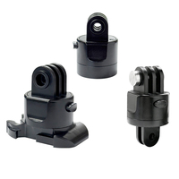 Accessories Kit for Action Camera Accessory Quick Release Buckle Tripod Mount for Gopro Hero 13 12 11 10 9 8 7 6 5 4 3 Black Set