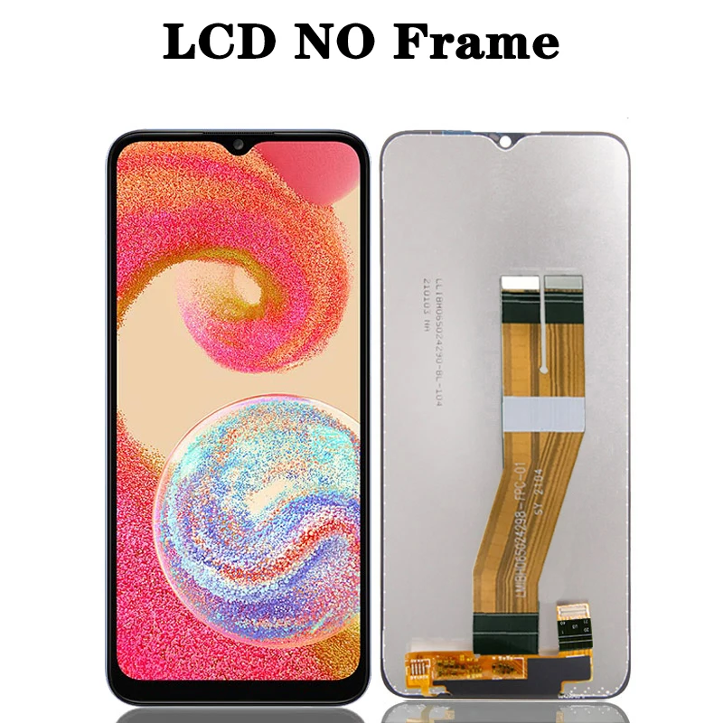 6.5'' Test For Samsung  A04E A04e LCD Display With Touch Screen Digitizer Assembly For Samsung A042 A042F A042F/DS LCD