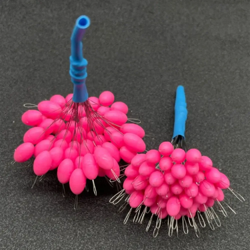 

50pcs Floats Bal Fishing Floating Beans Fishing Stopper Bobber Stopper Float Beans Fish Beans Fishing Space Beans Oval Float