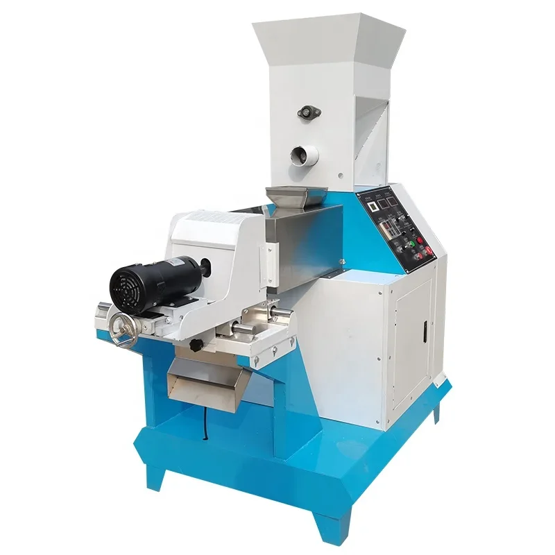 

Hot Sale Pet Dog Cat Feed Pellet Machine Floating Fish Feed Mill Pellet Extruder Machine for Sale