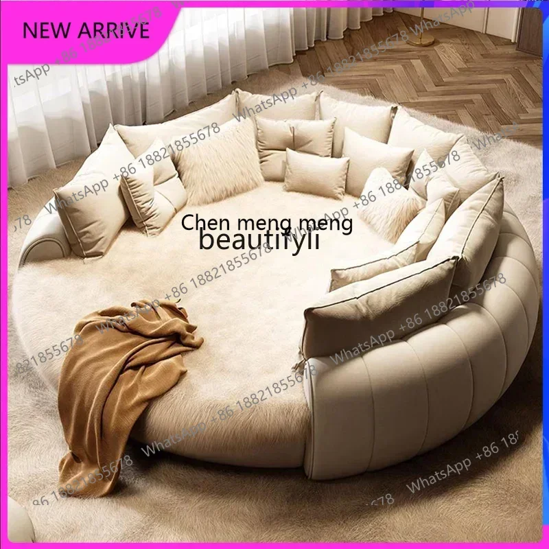 C4567 Simple Beauty Bed European Design Girls Double Queen Luxury Bed Castle Princess Sleeping Sex Platform Cama Trendy Furnitur