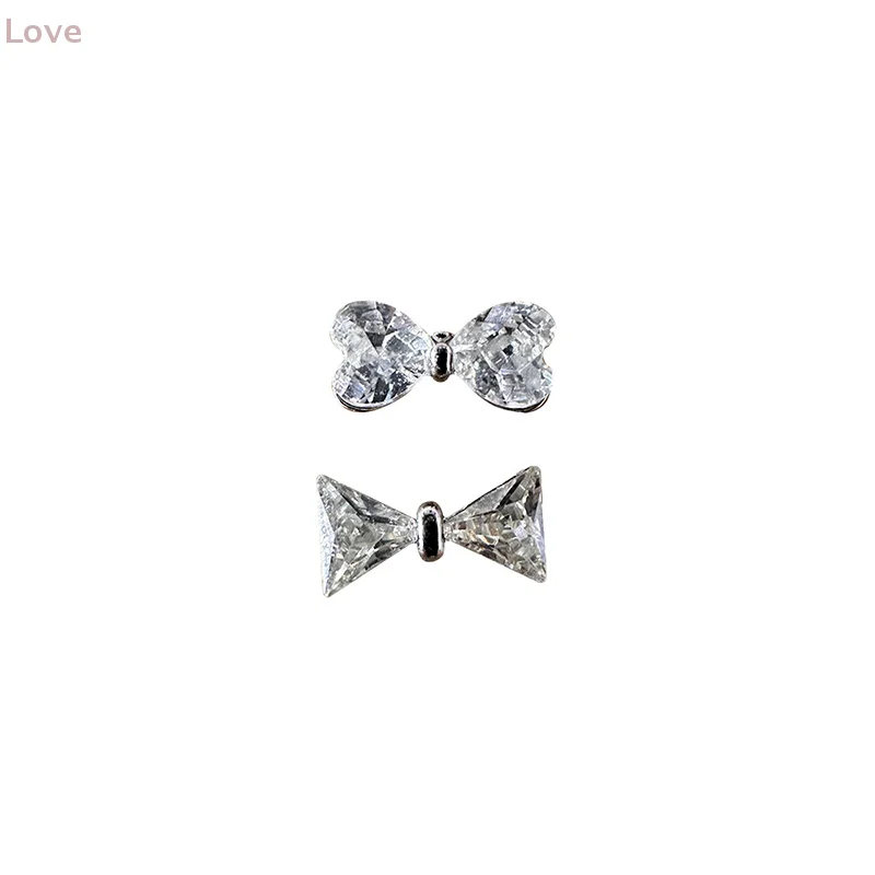 5 個 3D ネイルアートデコレーションクリアディアマンテボウラインストーンクリスタル宝石ネイルチャームネイルアートデコレーションマニキュアデザイン用