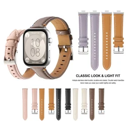 Strap+Connector Fashion Leathe Band For Huawei Watch Fit 3 / Fit 2 / Fit / Fit New / Fit special edition