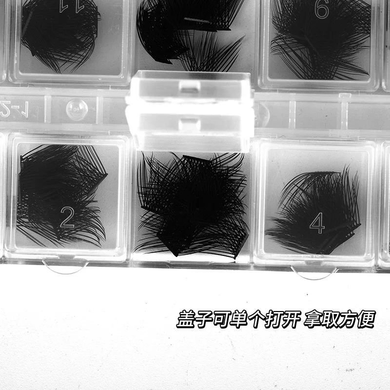 HBZGTLAD بالجملة 120 قطعة مزيج شريط ناعم مجزأة حزم كاذبة لتقوم بها بنفسك مجموعات فردية لاش ملحقات فو المنك جلدة