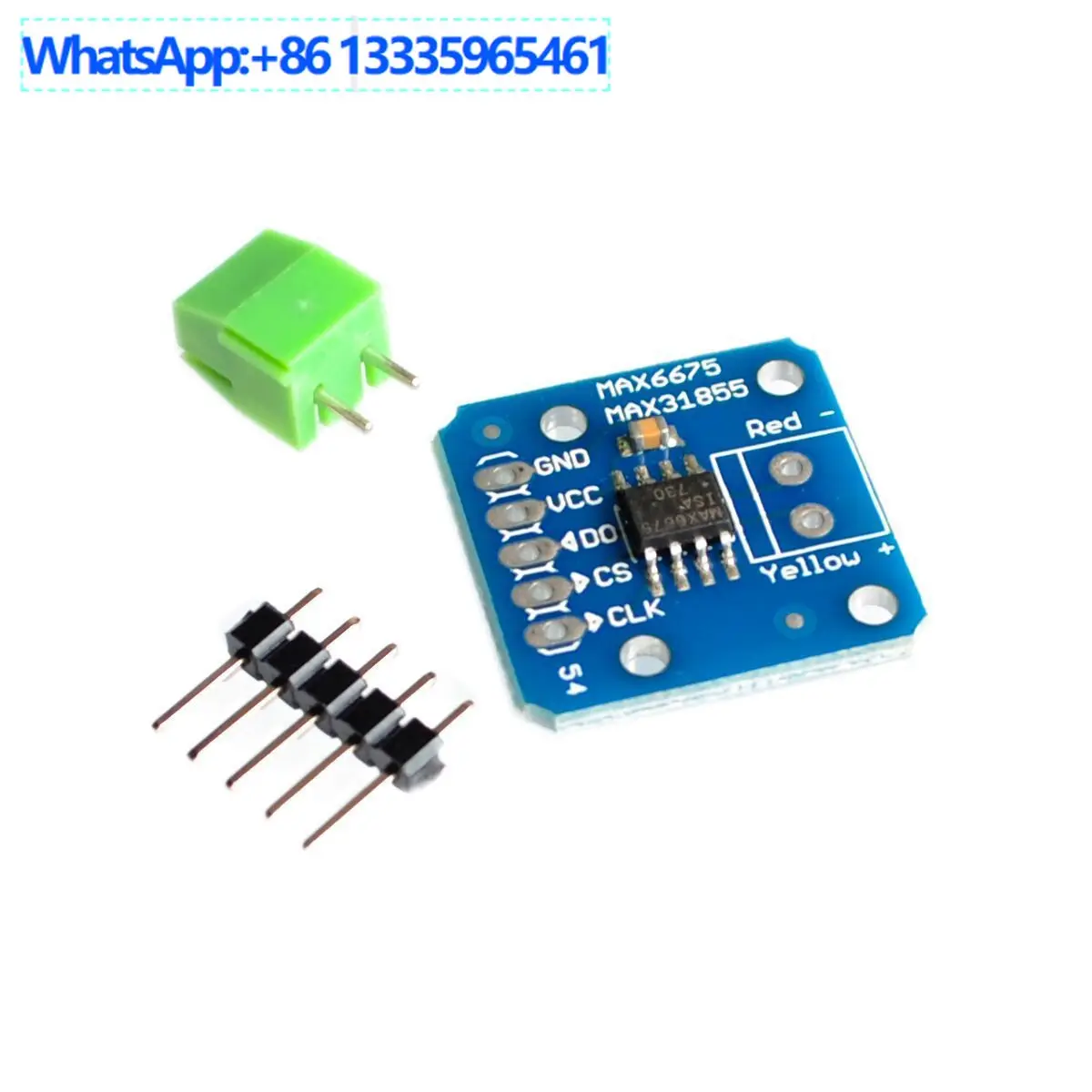 For the new MAX31855 thermocouple module, temperature measurement evaluation kit, high temperature measurement module delivery p