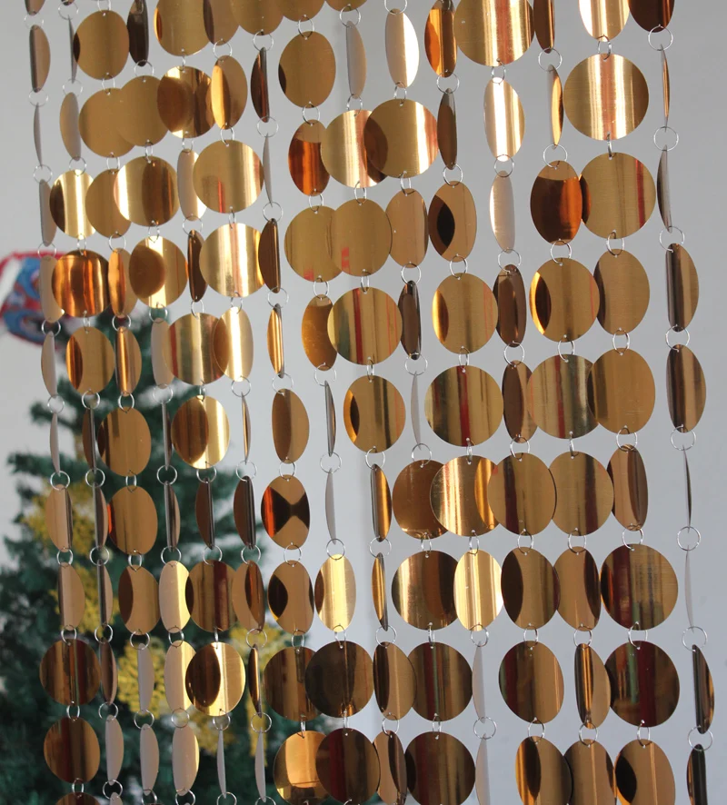 10 strips / PVC sequins curtain Interior Wedding Decoration curtains Festival party supplies stage background