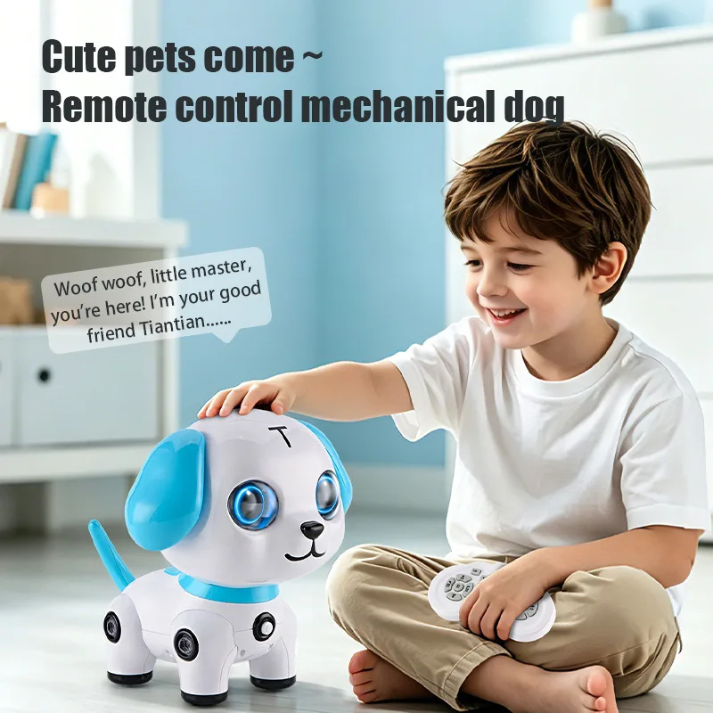 Robot Electric Remote Control Intelligent Mechanical Boy Programming Storytelling Machine Pet Children Educational Toys