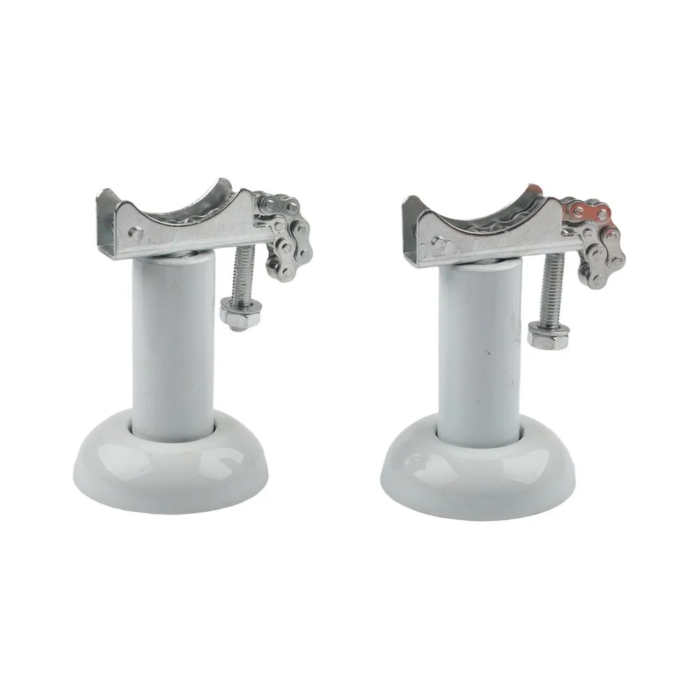2Pcs Mounting Holder Die-Cast Aluminum Radiator Special Ground Bracket Fixing Base Support Frame For Heating System Repair Parts
