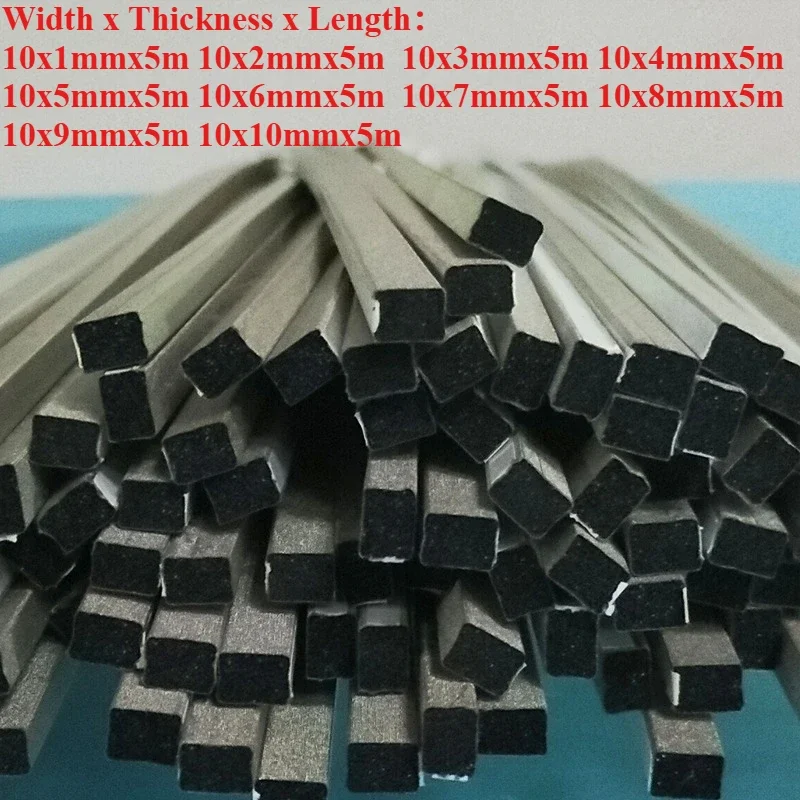 5M Conductive Foam Conductive Cotton Omnidirectional Conductive Cloth Shielding Foam EMI Electromagnetic Shielding Strips Sponge