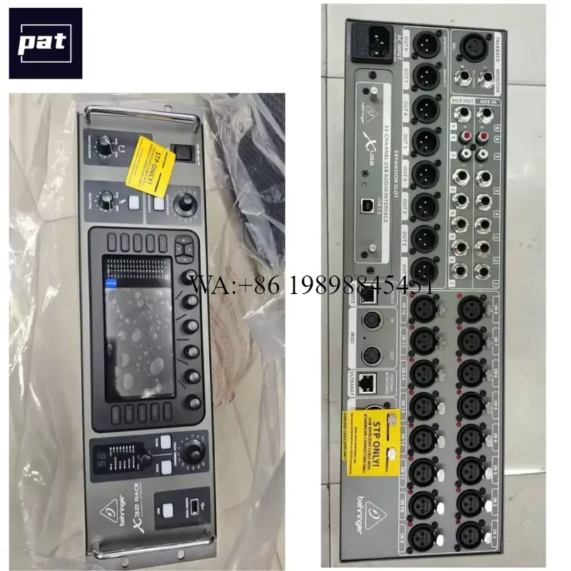 WMWMNU Behringer X32 Rack 40-Input 25-Bus Stereo Digital Mixer with 16 Programmable Midas Preamps Worldwide Voltage