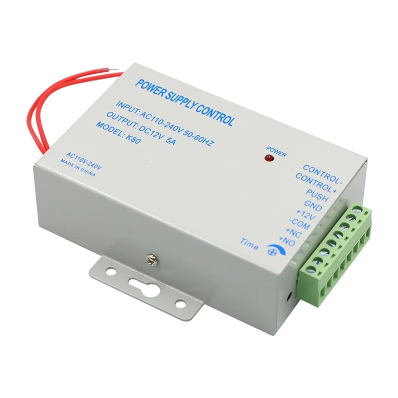 B27B AC Schakelaar Adapter Voor Deursloten DC12V Voeding Controller 100-240V Voor Video-intercom Systemen