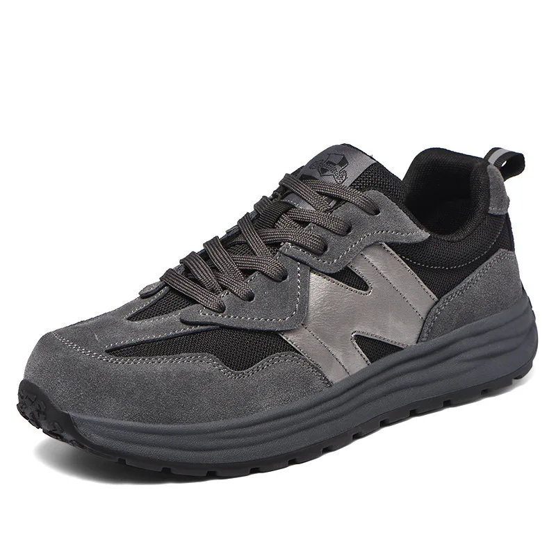 

Men's safety shoes Steel Toe Shoes Anti-Smashing Work Shoes Lightweight Breathable Composite Toe security-protection sneakers
