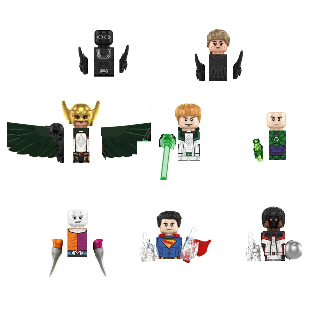 

TP1038 TP301 Movie TV Mini Action Figures Children's Toys Building Blocks Assembly Gifts Mini Figures