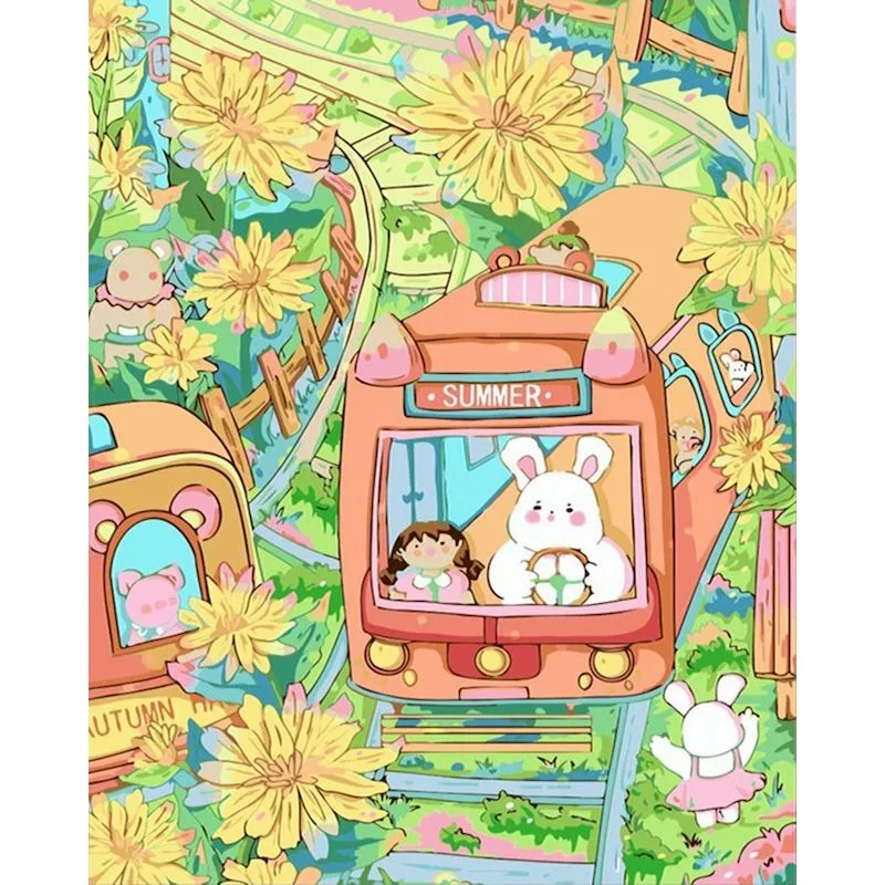 

500/1000/1200/2000PCS Puzzles Cartoon animals warm and healing Jigsaw Puzzles Toys for leisure and entertainment Home Decor Gift