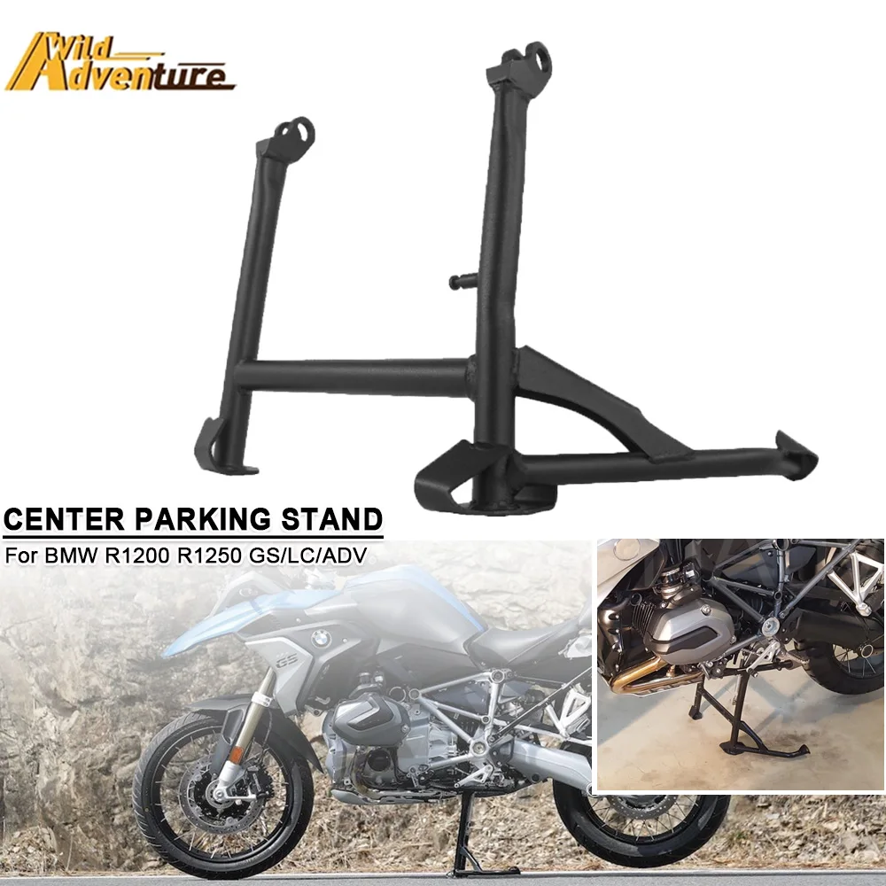 

For BMW GS R1200 R1250 ADV R1200GS R1250GS LC ADV 2013-2020 Motorcycle Center Stand Parking Stand Central Firm Frame Steel Rack