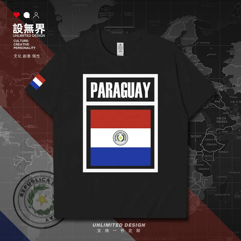 Paraguay PRY mens t shirt shirts cotton men's meeting sporting fashion brands tops streetwear clothing new tees clothes summer