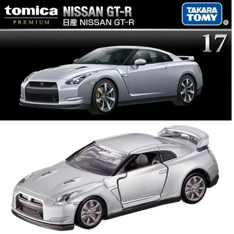 TAKARA TOMY Tomica New Premium TP17 Nissan GT-R Alloy Diecast Collection Cars Model Toys for Children Boys