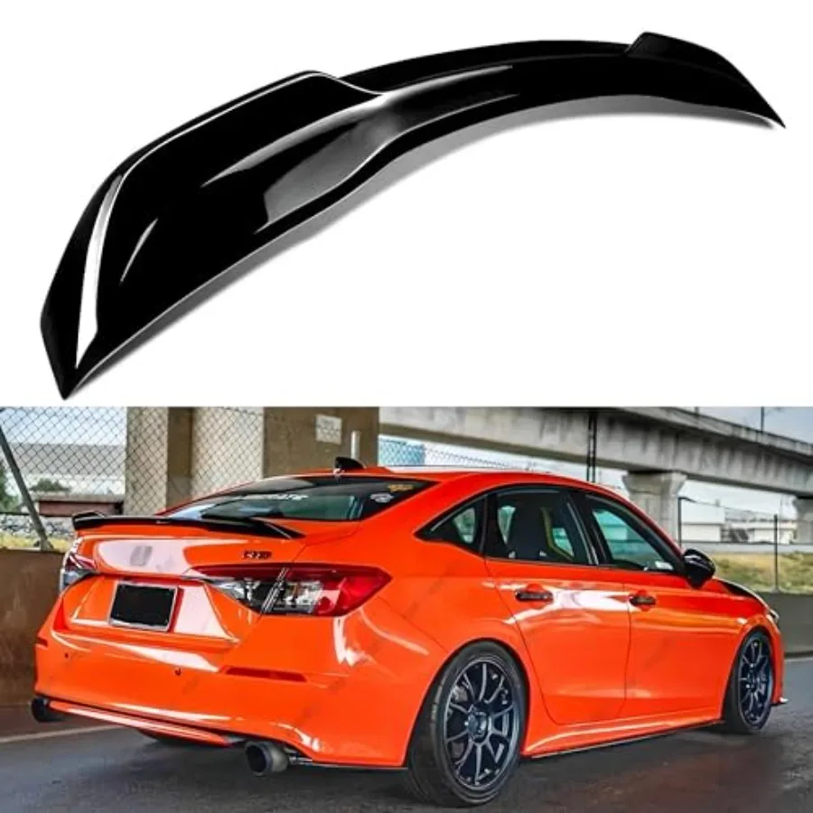 

Задний спойлер (антикрыло) Pro Duckbill для Honda Civic 2022-2025 годов, совместимый с седанами 22-25 годов, для внешней отделки багажника с высоким выступом