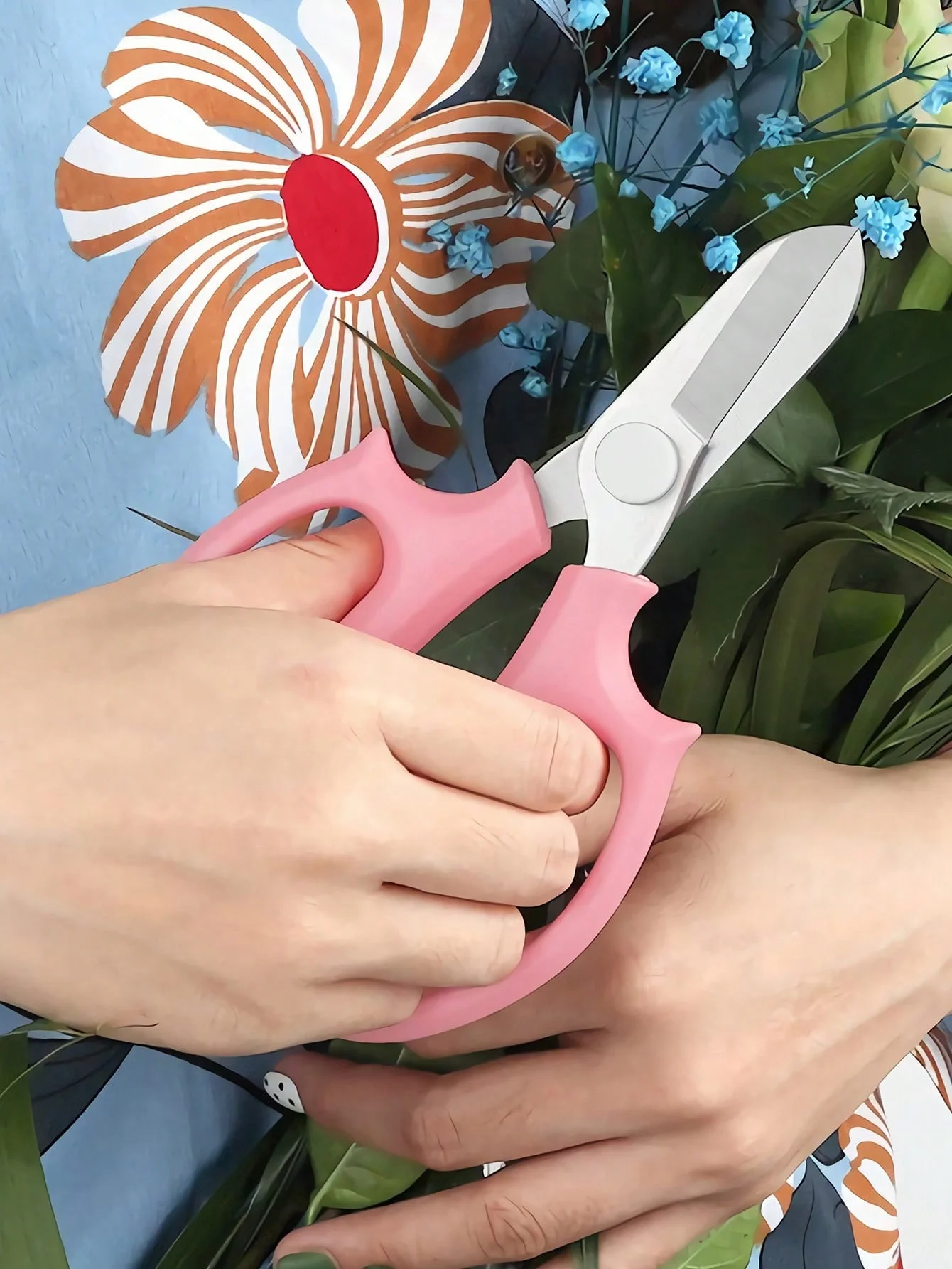 lower shears strong flower shears high quality pruning shears flower fruit leaf shears manual pruning shears gardening tools