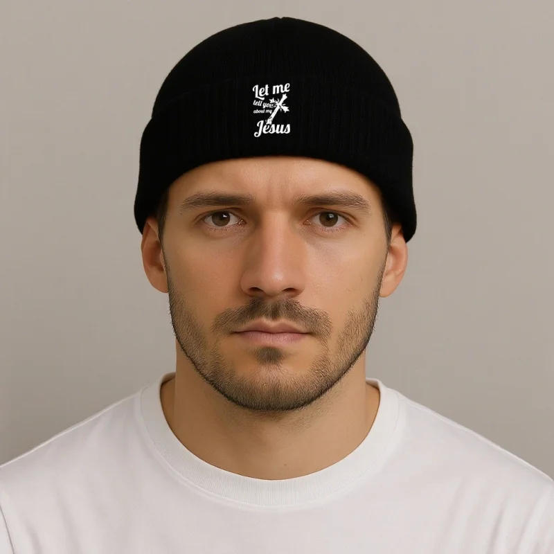 Chapeau tricoté Simple et polyvalent avec lettres imprimées, chaud et à la mode pour hommes et femmes, chapeau tricoté essentiel pour l'extérieur, automne et hiver