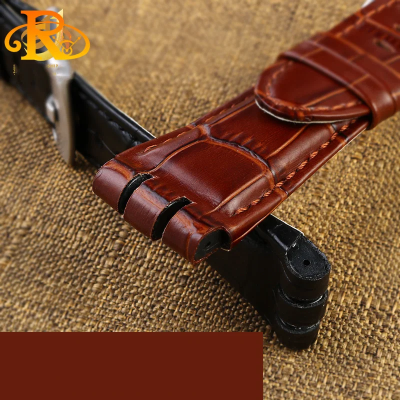 Genuine Calf cowhide Watchband 23mm For Swatch IRONY YOS440 449 401G 447 448 G Men Watch Strap Steel Clasp Bracelet With Tools