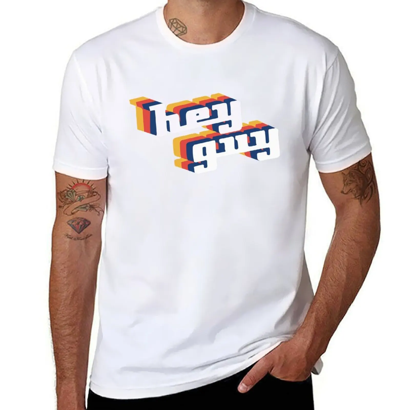 Hey Guy T-Shirt Maglietta Essenziale Magliette Anime Maglietta Oversize