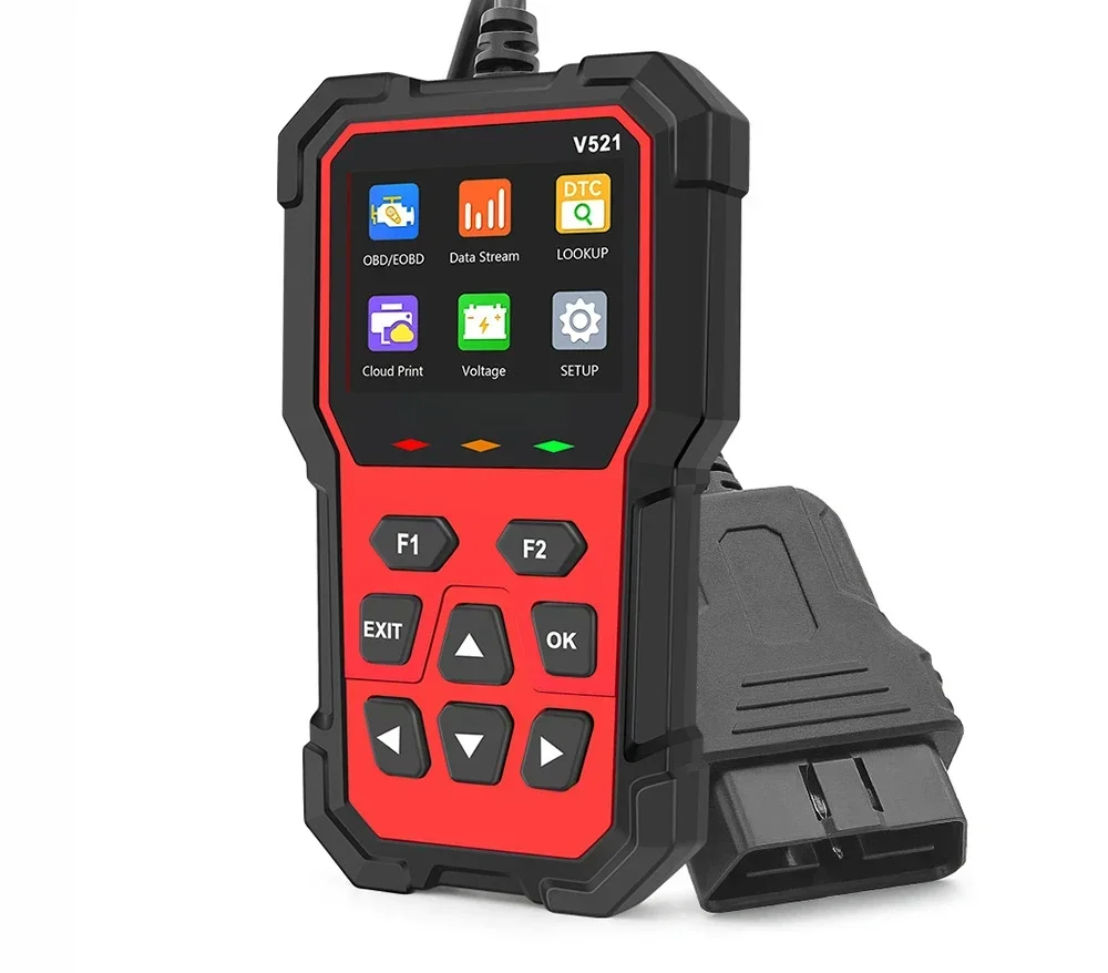 

V521 vehicle fault codes reader Automotive multi-function fault diagnosis Scanner