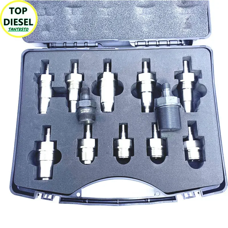 

For CAT C7 C9 C10 C12 C13 C18 CUMMINS M11 N14 DEPHI E1 E3 SCANIA HEUI EUI Injector Opening Pressure Test Adaptor Adapter Tool