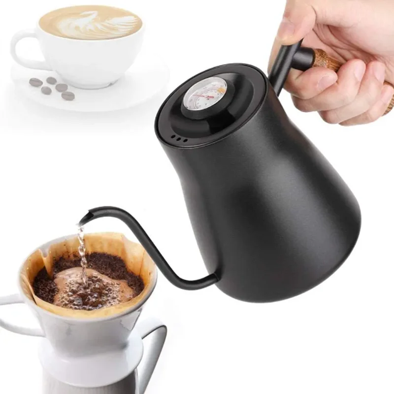 Coffee accessories Food Milk Coffee and coffee pots milk jug Probe Thermometer Portable Stainless Steel kitchen accessories tool